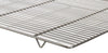 Rectangular cooling rack with feet: Made of stainless steel with feet. -- Length 23.5 x width 16 in.