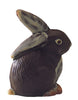 Chocolate rabbit form sheet: Sheet dimension 10 3/4 in. x 6 7/8 in. Rabbit dimension height 5 in. x width 3 1/2 in.