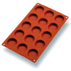 Gastroflex - mini tartlet: Mini Tartlet - Sheet of 15 - diameter 1 x h 3/8 inch