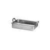 Bourgeat roasting pan - stainless steel: Length 19 3/4 in., width 15 3/4 in., 15 7/8 quarts - DOES NOT FIT CONVENTIONAL OVEN