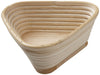 BANNETON WILLOW BASKET - 1 lb of dough 7 in. x 7 1/4 in. x 3 1/4 in. Triangle