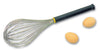 Egg whisk: Length 17 3/4 in. , balloon shaped
