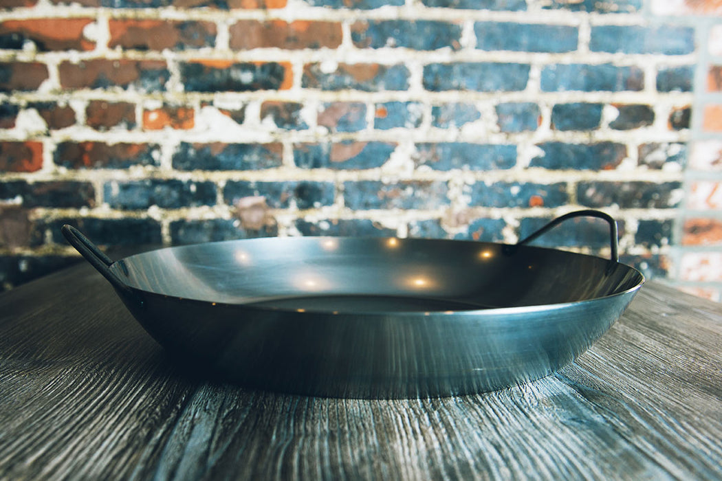  Matfer Bourgeat, Gray 0 Black Steel Round Frying Pan