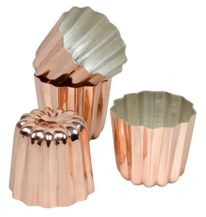 <img src="0001704_cannele-copper-tin-lined-molds-768x810.jpg?v=1567959208 " alt="Cannele: Copper Tin Lined - Sold Individually  Matfer Bourgeat catalog"> 