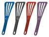 Pelton spatula - sold individually: Length 12 in. , top width 3 1/2 in. . Colored Balck