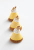 FLEXIPAN  MINI CONES MOLD 1/4 OZ: Non-stick sheet features:
• No greasing is necessary.  Easy to clean.
• Withstands temperatures from -40 F to 580 F.
• Made of a durable food grade silicone based woven fabric that is laminated and rubberized.
•