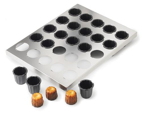 Uncle Jack Square Food Forms Presentation Cooking Molds with Press, Biscuit  Dough Cutters, Stainless Steel(set of 2)
