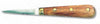 OYSTER KNIFE with WOOD HANDLE: Length of blade 2-3/8 in. without guard