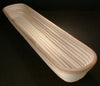 BANNETON WILLOW BASKET - 10 oz. of dough 16 1/4 in. x 3 3/4 in. x 2 1/4 in.