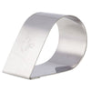 NONNETTE RINGS TEAR: Referred to as Nonnettes - stainless steel for individual small cakes, mousses and entremets. Tear.