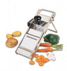 Matfer mandoline - all stainless with blades - without pusher: Length 14 1/4 in. , width 4 1/2 in. , weight 4 lbs.