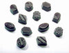 Chocolate sheet - assorted round and oval: 36 assorted round and oval lozenge