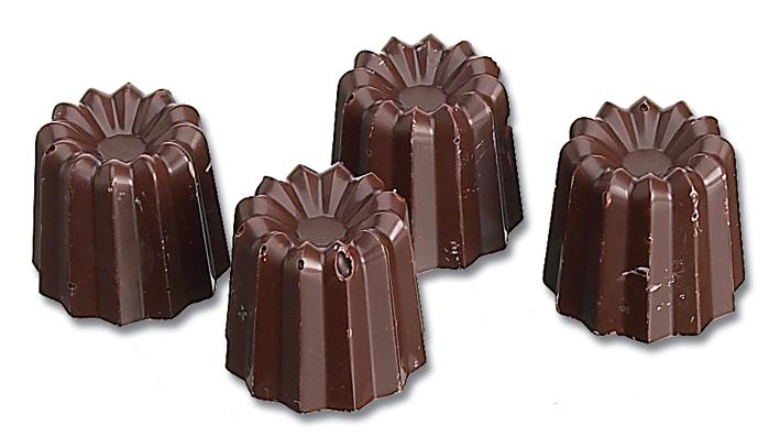 Matfer 380122 Chocolate Mold Wooden Square 32 Per