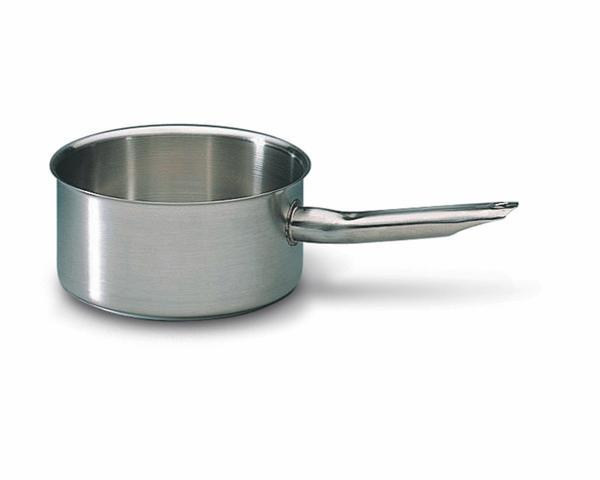 Central Exclusive 4 1/2 qt Stainless Steel Sauce Pan - 8Dia x 5 1/2H