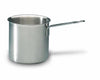 Bourgeat bain-marie without lid: Diameter 4 3/4 in. , height 4 3/4 in. , 1 1/2 quart