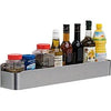 WALL MOUNTED SHELF FOR BOTTLES
Inner storage dimensions : 640 x 95 mm (25 1/5” x 3 3/4”).
Stainless steel hardware included for wall mounting.: 25 5/8 x 4 1/8 x 4 1/3
