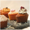 Flexipan muffin: Muffin - Sheet of 24 - Dia. 2 3/4 x h 2 3/16, cap. 4 oz. - Sheet size 23 3/4 x 15 3/4 inch