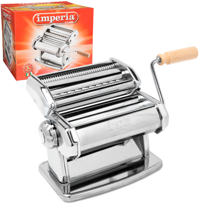 Imperia Manual Stainless Steel 8 1/4 Pasta Machine