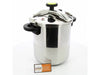 Pressure Cooker With Steamer Basket: Capacity 8 1/2 Qts